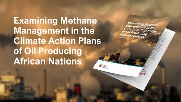 Examining Methane Management in the Climate Action Plans of Oil Producing African Nations